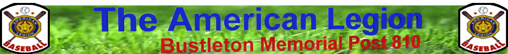 Bustleton Memorial Post 810 Boys American Legion Baseball Banner